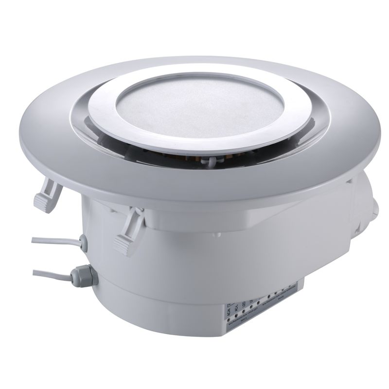 4 6 inch Low Power Low Noise Badkamerventilatie met LED-licht Aanpassing Luchtzuigventilator met verlichting
