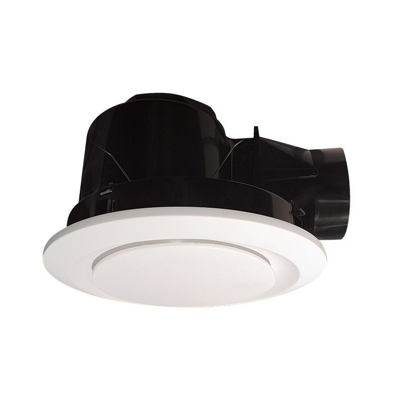 10 inch Keuken Badkamer Aanpassing Wand gemonteerde ventilatie met LED licht luchtzuiger ventilator
