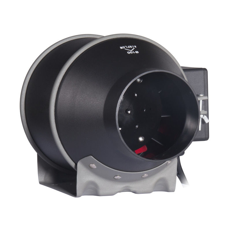 Smart WIFI APP 4 inch geluidsarme inline kanaalventilator Programmeerbare controller EC-motor Inlin kanaalventilator